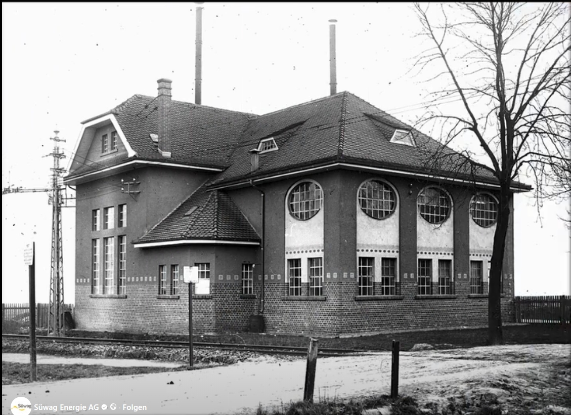 Kraftwerk Restaurant in Oberursel / Historisches Bild